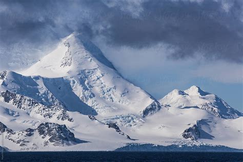 "Snow Covered Antarctic Mountains" by Stocksy Contributor "Mark Pollard ...