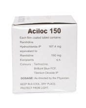 Aciloc 150 Mg Tablets - Uses, Dosage & Side efftects