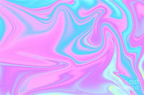 Holographic background in neon colors. Digital Art by Beautiful Things ...