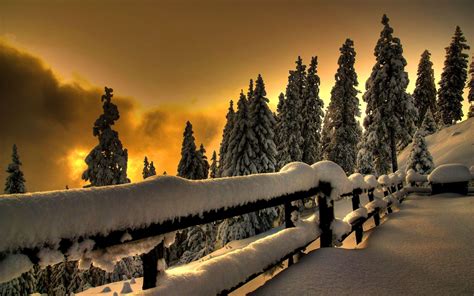 Winter Sunset Wallpapers - Wallpaper Cave