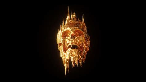 Gold Skull Wallpapers - Top Free Gold Skull Backgrounds - WallpaperAccess