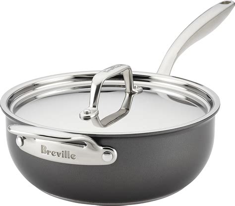 Amazon.com: Breville Thermal Pro Hard Anodized Nonstick Sauce Pan ...