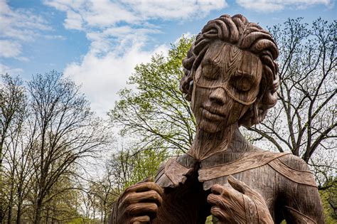 Walk Beneath Towering Natural Sculptures At Morton Arboretum's 'Human ...