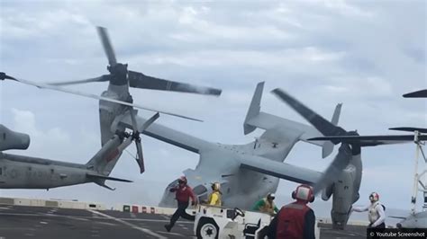 New Footage Shows Fatal Osprey Crash Into USS Green Bay