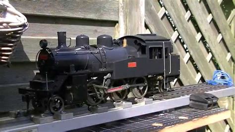 Gauge 1 Testrun Aster JNR C12 live steam - YouTube