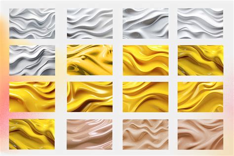 50 Melted Plastic Backgrounds By NassyArt | TheHungryJPEG