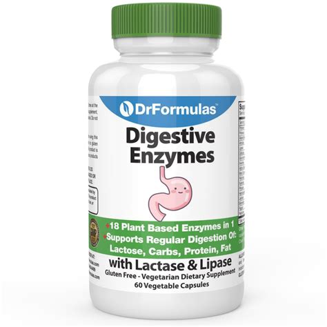 DrFormulas Best Digestive Enzymes with Lipase, Amylase, Bromelain