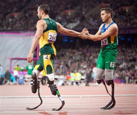 Shock: Oscar Pistorius loses 200m Paralympic race, alleges winner had ...