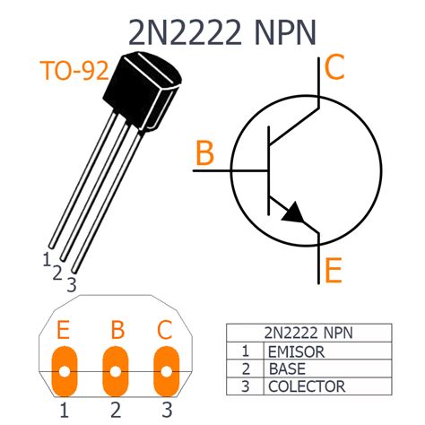 ทรานซิสเตอร์ เบอร์ 2N2222 - basic-robot