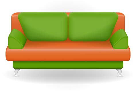 sofa furniture vector illustration 488581 Vector Art at Vecteezy