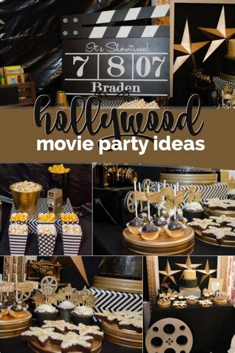 Hollywood Theme Party Decorations Ideas | Shelly Lighting