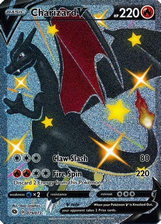 Pokemon Charizard Shiny Card