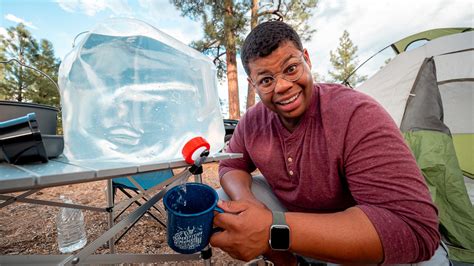 Camping: How to set up a water station