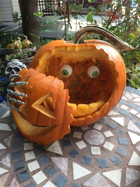 27 Unbelievably Clever Pumpkin Carving Ideas For Halloween