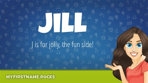 Jill First Name Personality & Popularity