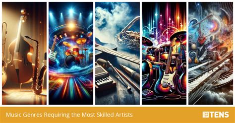 Music Genres Requiring the Most Skilled Artists - TheTopTens