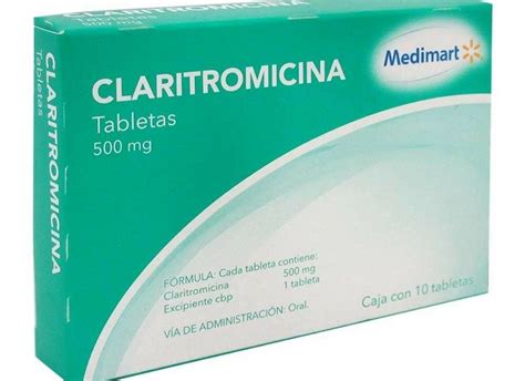 Claritromicina - Saludisima Medicamentos