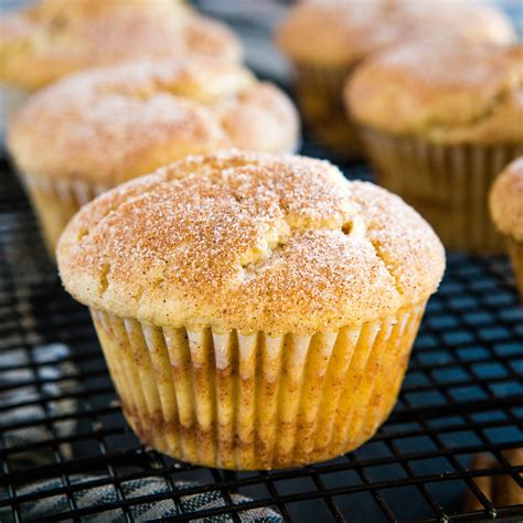 Cinnamon Sugar Muffins {Easy Muffin Recipe} - The Busy Baker