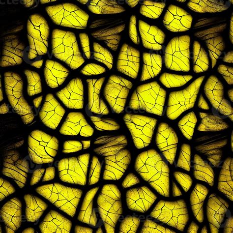 Old honeycomb texture black yellow background - AI generated image ...