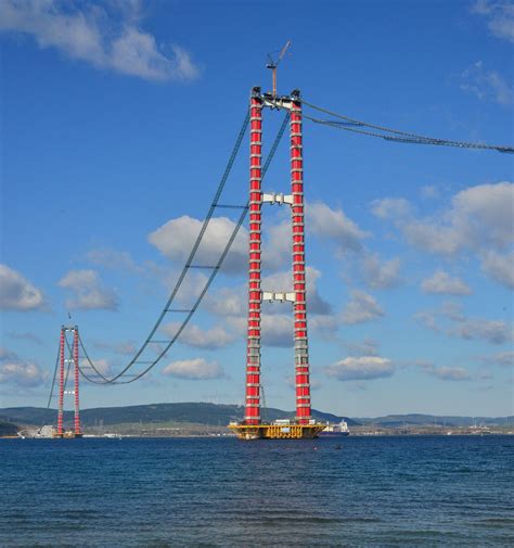 Gallipoli 1915, world's longest suspension bridge which will connect ...