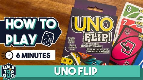 How To Play UNO Flip in 6 minutes (UNO Flip Tutorial) - YouTube