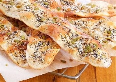 Crispy Seed Lavash Recipe | Just A Pinch Recipes