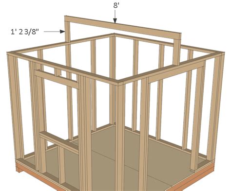 Shed Plans with Porch Top: Free Plans For 8x8 Storage Shed