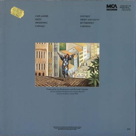 Spyro Gyra Carnaval German vinyl LP album (LP record) (725122)