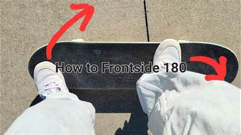 How to Frontside 180 (Common Problems) - YouTube