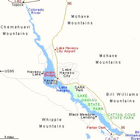 Lake Havasu City Map – Map Of The World