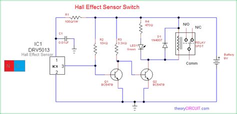 Multipurpose Hall Effect Sensor Circuit