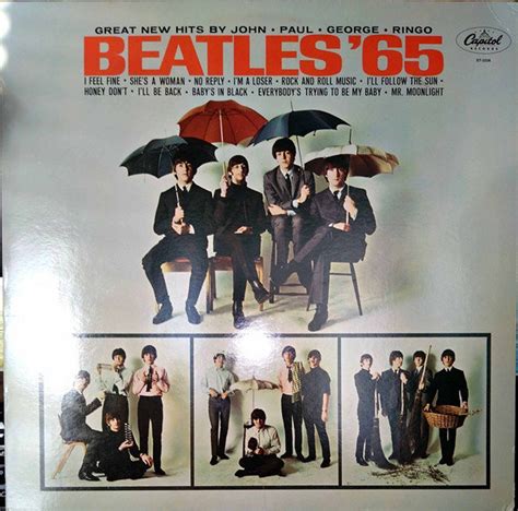 The Beatles '65 Vinyl Record Album Lp John Lennonpaul Mccartney George ...