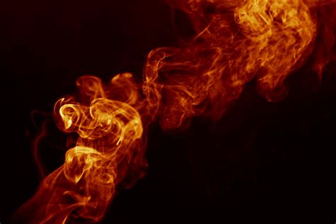 Free photo: Orange smoke - Abstract, Black, Isolated - Free Download ...