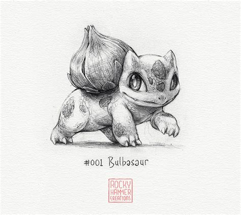 Drawings of Pokémon - first series on Behance