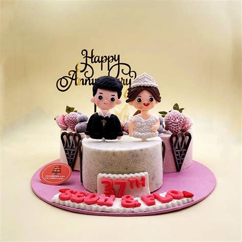 Happy Marriage Anniversary Cake | lovely anniversary cake