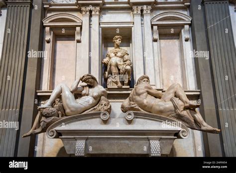 Florence, Italy - circa July 2021. Medici Chapels interior - Cappelle ...