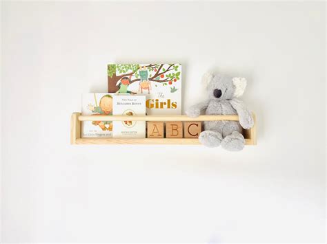 Nursery Bookshelf Nursery Decor Nursery Shelves Book Display Montessori ...