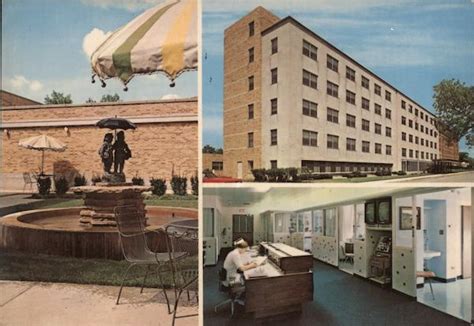 Sherman Hospital Elgin, IL Postcard