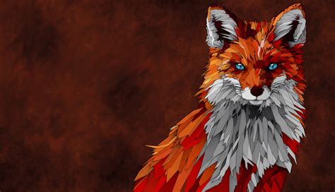 1336x768 Fox Animal Artwork HD Laptop Wallpaper, HD Artist 4K ...