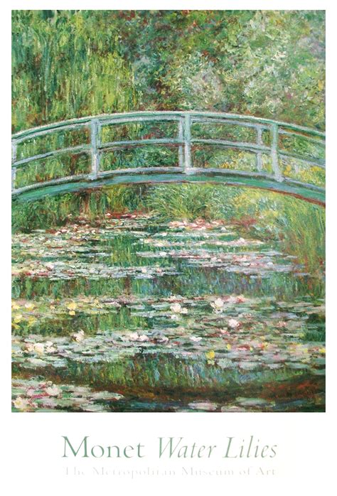 Bridge Over a Pool of Water Lilies, 1899 by Claude Monet (WAS $68.39 ...