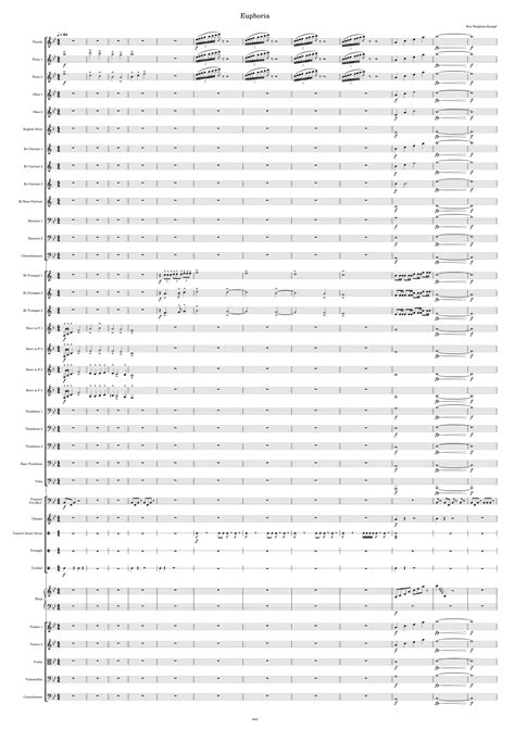 Euphoria by Eric Bingham-Kumpf Sheet Music for Full Orchestra at Sheet ...