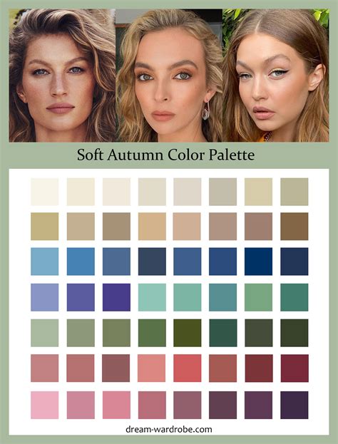 Soft Autumn Color Palette and Wardrobe Guide – Dream Wardrobe