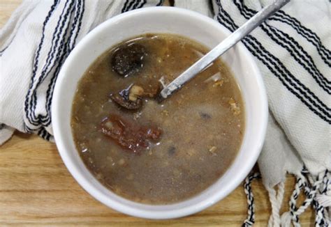 Crock Pot Mushroom Barley Soup - Jewish Moms & Crafters