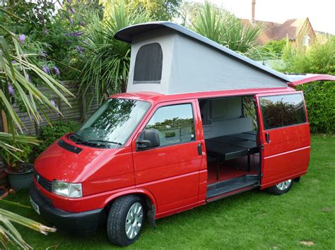 vw volkswagen t4 transporter camper campervan pop top 4 berth 2001 | in ...