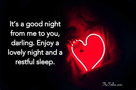 Good Night Love Messages For Him