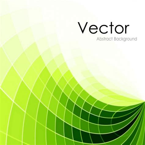 Free Vector | Abstract Green Background with Wavy Lines