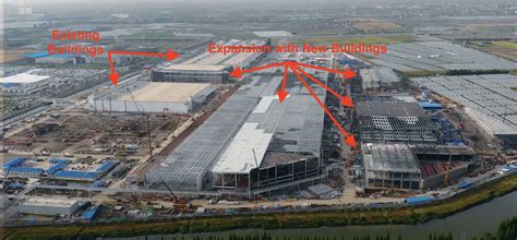 Tesla Gigafactory Shanghai expansion is back in full swing - Electrek