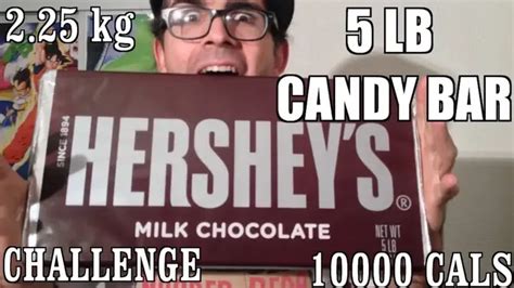 5 Lb Hershey Bar Challenge for 1 Million Views (#BearSilber # ...