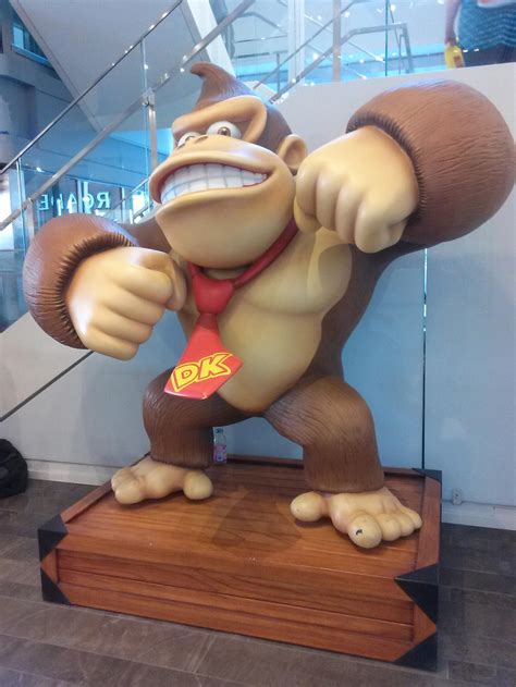 Nintendo NY - Donkey Kong statue by Ch40sKnight on DeviantArt