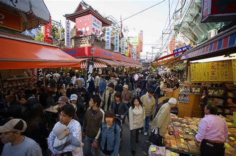 Ameyoko Shopping Street. Ueno District. … – License image – 70091063 ...